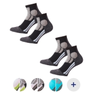 Aldi Süd  CRANE Damen und Herren Sport- und Laufsocken, 2 Paar