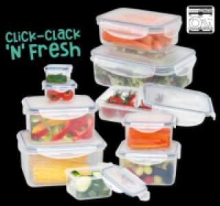 HEDURA Frischhaltedosen-Set CLICK CLACK N FRESH