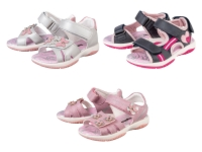 Lidl Lupilu® lupilu® Kleinkinder Mädchen Sandalen mit Klettverschluss