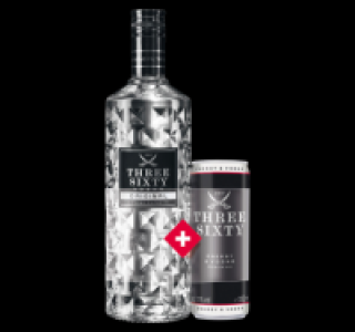 THREE SIXTY Vodka 9.99 €