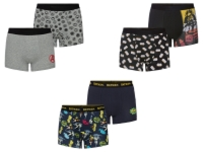 Lidl  Herren Boxer, 2 Stück, mit Baumwolle