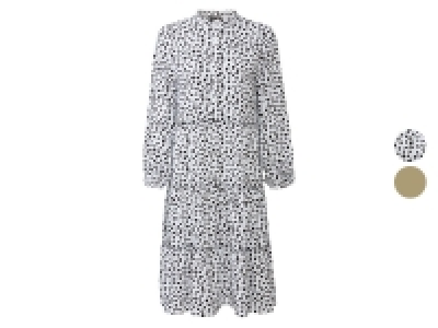 Lidl Esmara® esmara® Damen Midi-Kleid, mit Knopfleiste