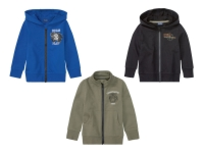 lupilu® Kleinkinder Jungen Sweatjacke, mit coolem Print