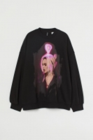 Oversized Sweatshirt mit Druck 5.99 €