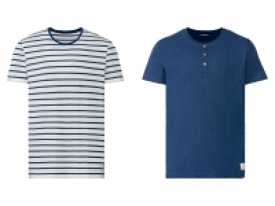 LIVERGY® Herren T-Shirt, körpernah geschnitten, mit Bio-Baumwolle 6.99 €