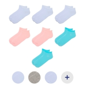 Aldi Süd  CRANE Damen und Herren Sneaker-Socken, 7 Paar