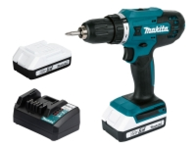 Lidl Makita Makita 18 V Akku-Bohrschrauber-Set »DF488D«, mit 2 Akkus und Ladegerät