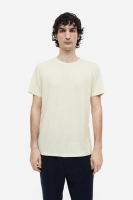 HM  T-Shirt aus Leinenmix Regular Fit