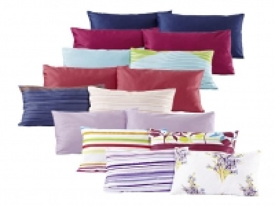 MERADISO® 2 Satin-Kissenbezüge, 40 x 80 cm