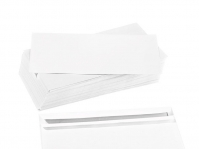 UNITED OFFICE® 100 Briefumschläge ohne Fenster