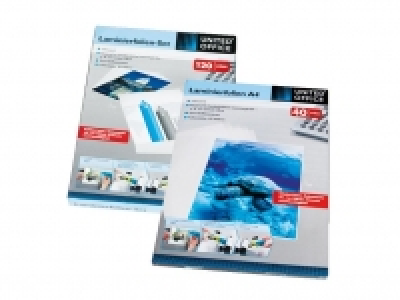 UNITED OFFICE® Laminierfolien/Laminierfolienset