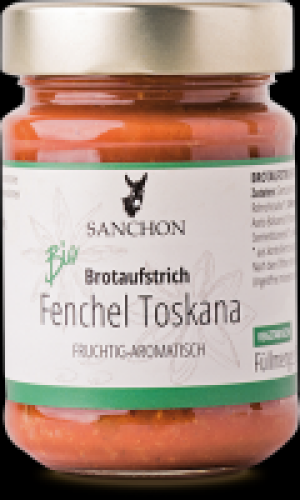 Ebl Naturkost  Sanchon Mediterraner Aufstrich Fenchel Toskana