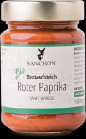 Ebl Naturkost  Sanchon Mediterraner Aufstrich Rote Paprika