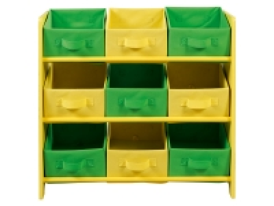 LIVARNO home Aufbewahrungsregal, 9 Textilboxen 24.99 €