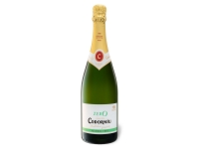 Codorníu Zero alkoholfrei, schäumendes Getränk aus alkoholfreiem Wein