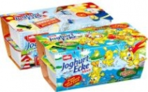 müller Joghurt mit der Ecke Minis 1.29 €