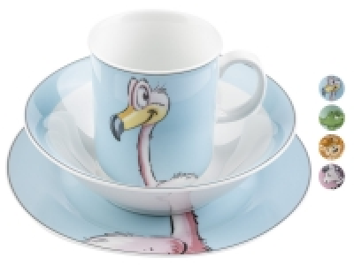 Ritzenhoff & Breker Kindergeschirr-Set, 3-teilig, aus Porzellan