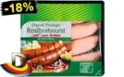 Original Thüringer Rostbratwurst 1.79 €