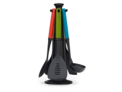 Lidl Joseph Joseph Joseph Joseph Duo 5-teiliges Utensilienset mit Aufbewahrungsständer