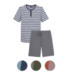 Aldi Süd  ROYAL CLASS CASUAL Herren Shorty-Pyjama