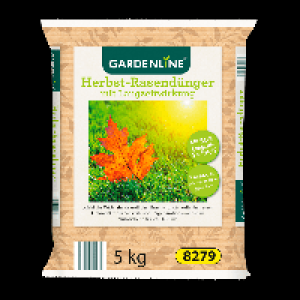 Aldi Nord Gardenline GARDENLINE Herbst-Rasendünger