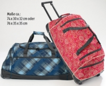 Sport- und Reisetasche auf Rollen 12.99 €