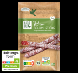 NATURGUT Bio Salami Sticks 1.79 €