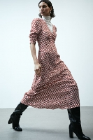 HM  Kleid mit Puffärmeln