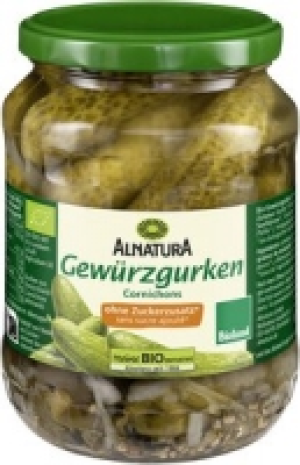 Gewürzgurken ohne Zuckerzusatz 2.79 €