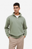 HM  Sweatshirt mit Zipper Relaxed Fit