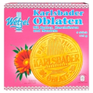 WETZEL Oblaten 125 g 1.69 €