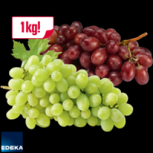 Edeka  Trauben hell oder rot