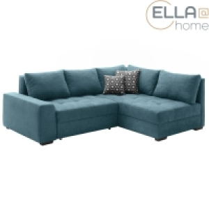ELLA@home Boxspringsofa - petrol - Dauerschläfer