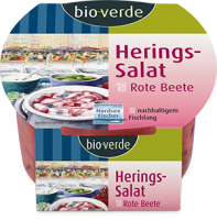 Ebl Naturkost  bio-verde Hering-Salat mit Rote Beete