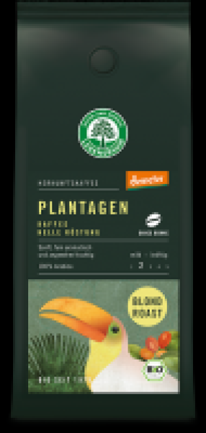 Ebl Naturkost  Lebensbaum Plantagen Kaffee helle Röstung ganze Bohne