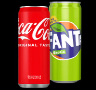 COCA-COLA oder FANTA