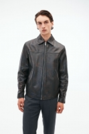 HM  Lederjacke Regular Fit