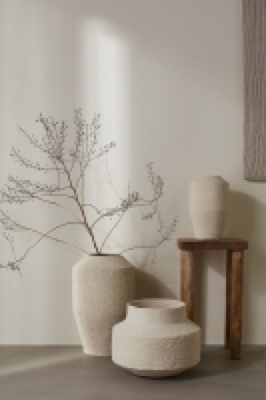 HM  Große Vase aus Pappmaché