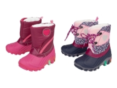 Lidl Lupilu® lupilu® Kleinkinder Mädchen LED-Winterstiefel mit Blink-Effekt