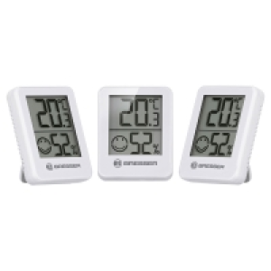 Aldi Süd  BRESSER Thermo- und Hygrometer, 3er-Packung