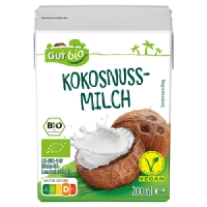 Aldi Süd  GUT BIO Bio-Kokosnussmilch 200 ml