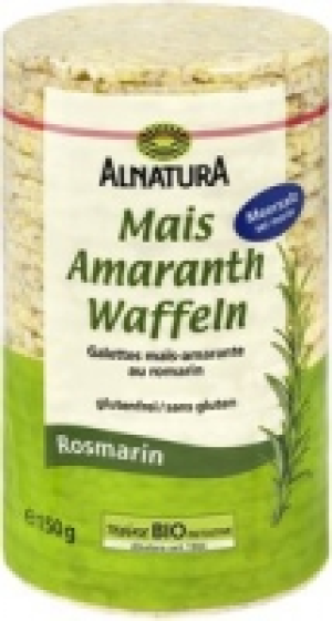 Mais-Amaranth-Waffeln Rosmarin 1.49 €
