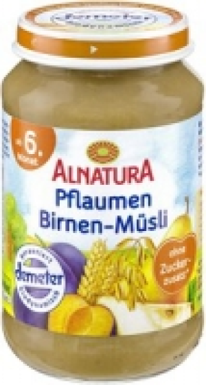 Pflaumen-Birnen-Müsli 1.09 €