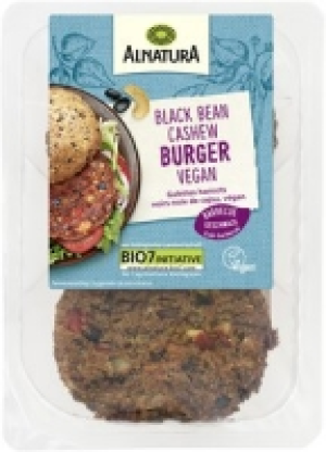 Black-Bean-Cashew-Burger vegan (gek&uuml;hlt) 2.89&nbsp;&euro;