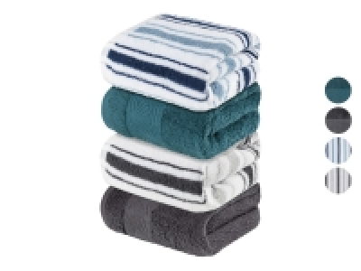 LIVARNO home Frottier-Handtuch, 50 x 100 cm, 2er-Set 7.99 €