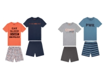 Lidl Pepperts!® pepperts!® Jungen Pyjama, 2 Stück, mit Baumwolle