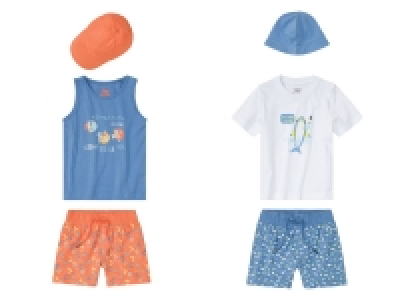 Lidl Lupilu® lupilu® Kleinkinder Jungen Set, 3-teilig, aus reiner Baumwolle