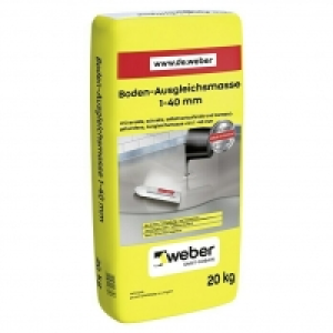 SG Weber Bodenausgleichsmasse 24.95 €