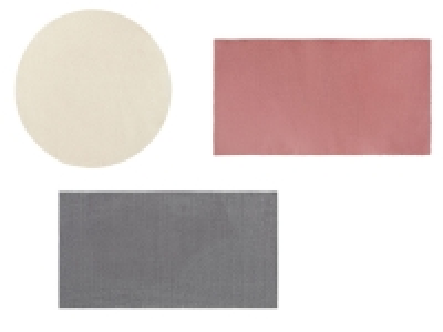 LIVARNO home Teppich in Felloptik, 80 x 150 cm / Ø120 cm 9.99 €