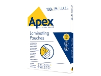 Fellowes Laminierfolie »Apex«, 75 Mikron, 100er Pack